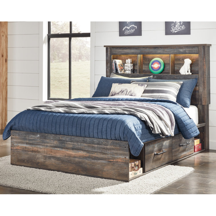 Drystan queen deals storage bed